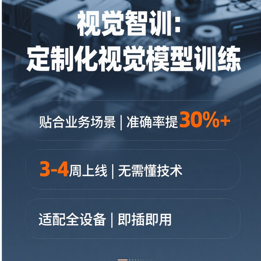 【视觉智训】定制化视觉模型训练