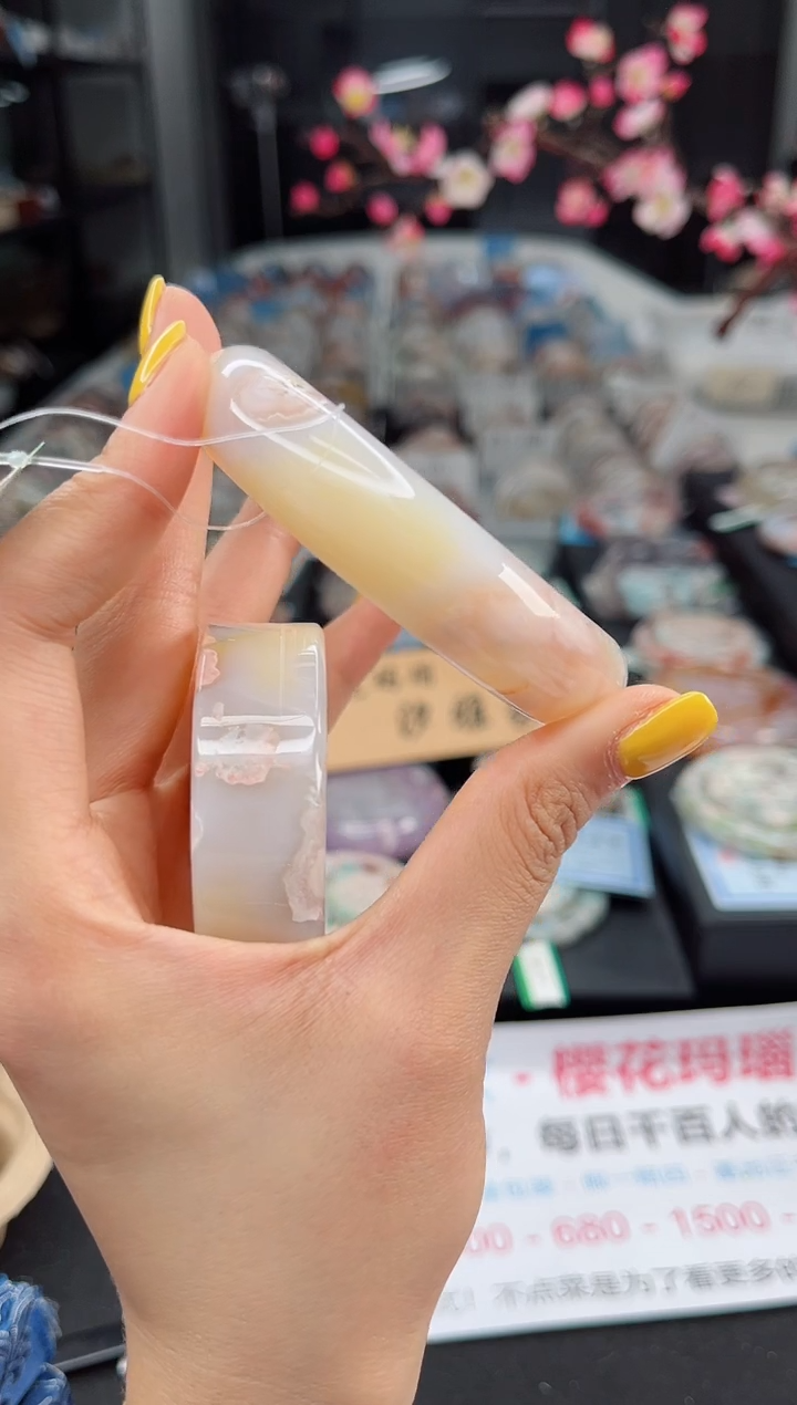 石英质玉未镶嵌手镯61圈口（赠送镯心）3426397