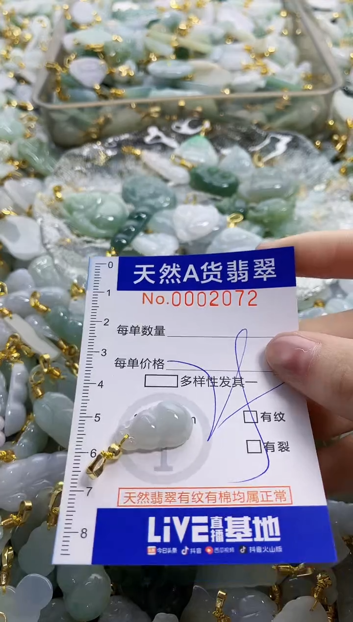 颈饰未镶嵌翡翠纯天然a货翡翠