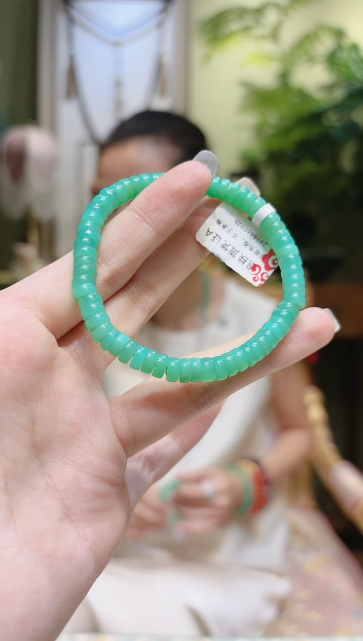 【闪购商品】玛瑙/玉髓手串未镶嵌算盘珠澳玉手串6.2