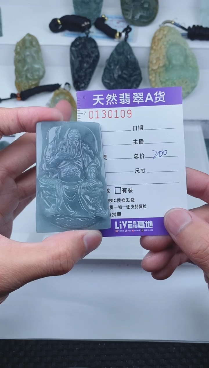 【闪购商品】翡翠颈饰未镶嵌       109