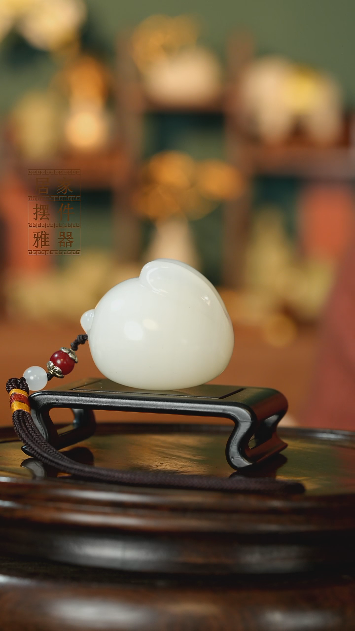 玉《前途似锦》摆件