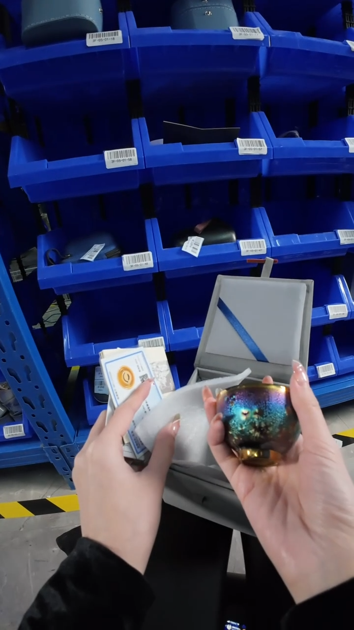 【鎏金七彩金杯】【12西泠礼盒】