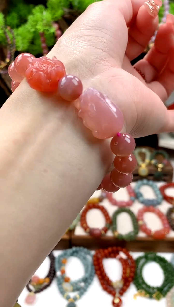 【闪购商品】玛瑙手饰未镶嵌花