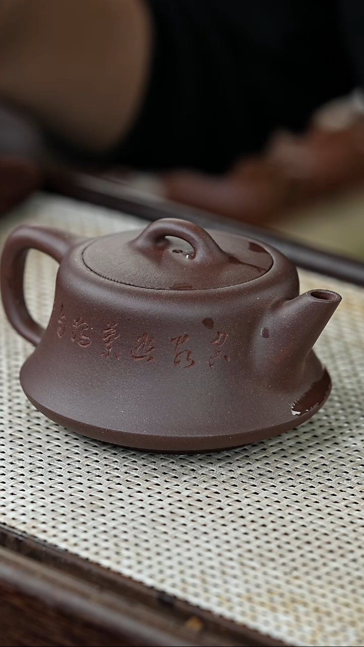 【闪购商品】紫砂茶壶@@HT15867金秀芳柱础（兰）