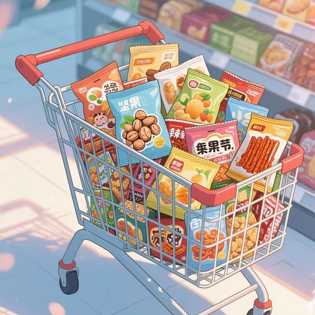 零食临期大礼包组合套餐（不指定包数，以直播为主）