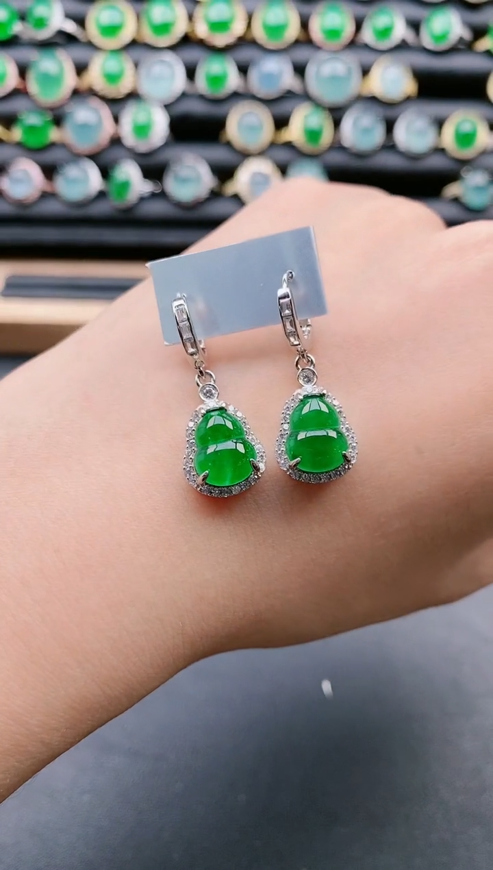 【闪购商品】翡翠戒指银S925镶嵌111111