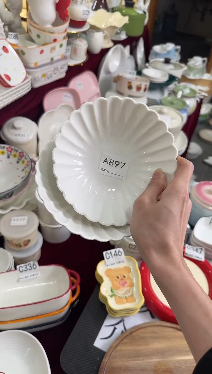 摆件陶A897-2个   仓库微瑕陶瓷清仓福利