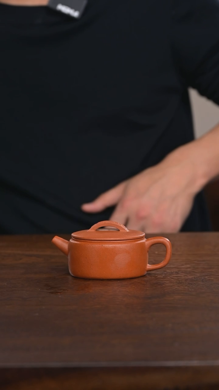 茶壶紫砂红泥汉瓦紫砂壶
