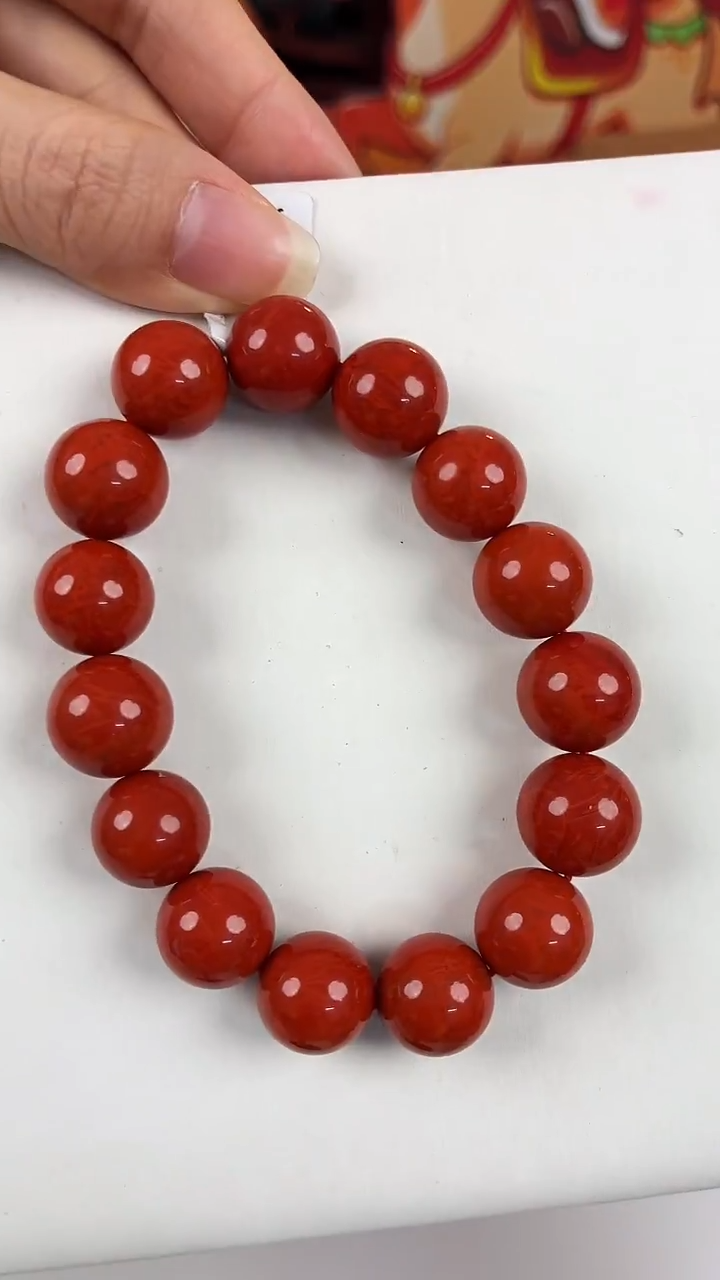 未镶嵌瓦西手串14mm南红玛瑙（多样式发其一）