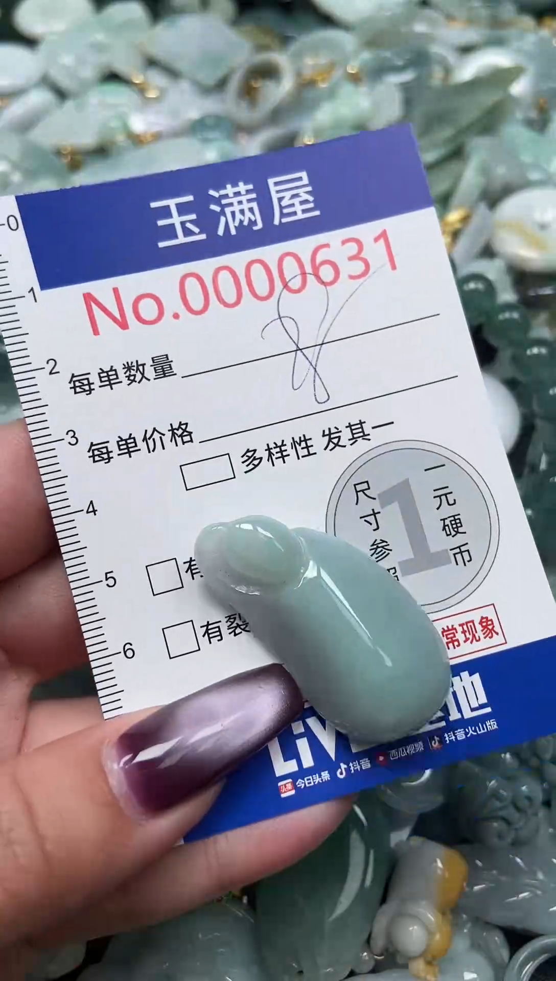 颈饰未镶嵌翡翠631