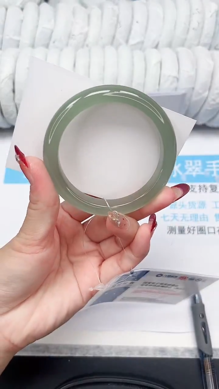 未镶嵌手镯石英质玉178-54.6DXL