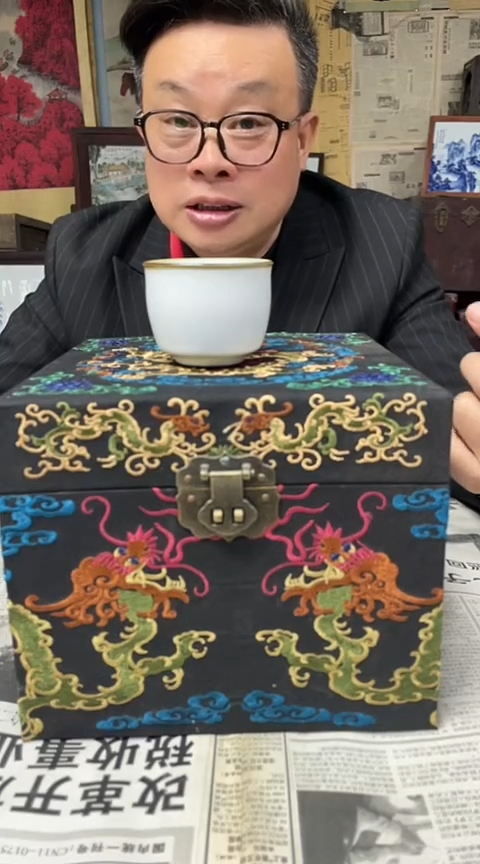 摆件瓷景德镇567老厂瓷002