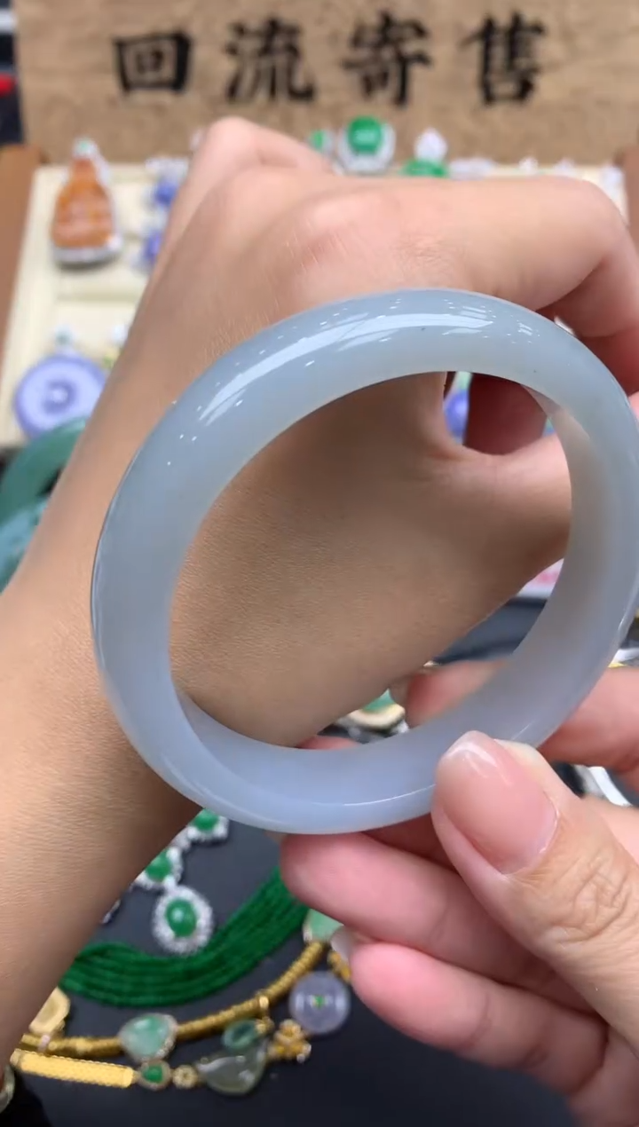 【闪购商品】翡翠手镯未镶嵌446-中国好珍宝