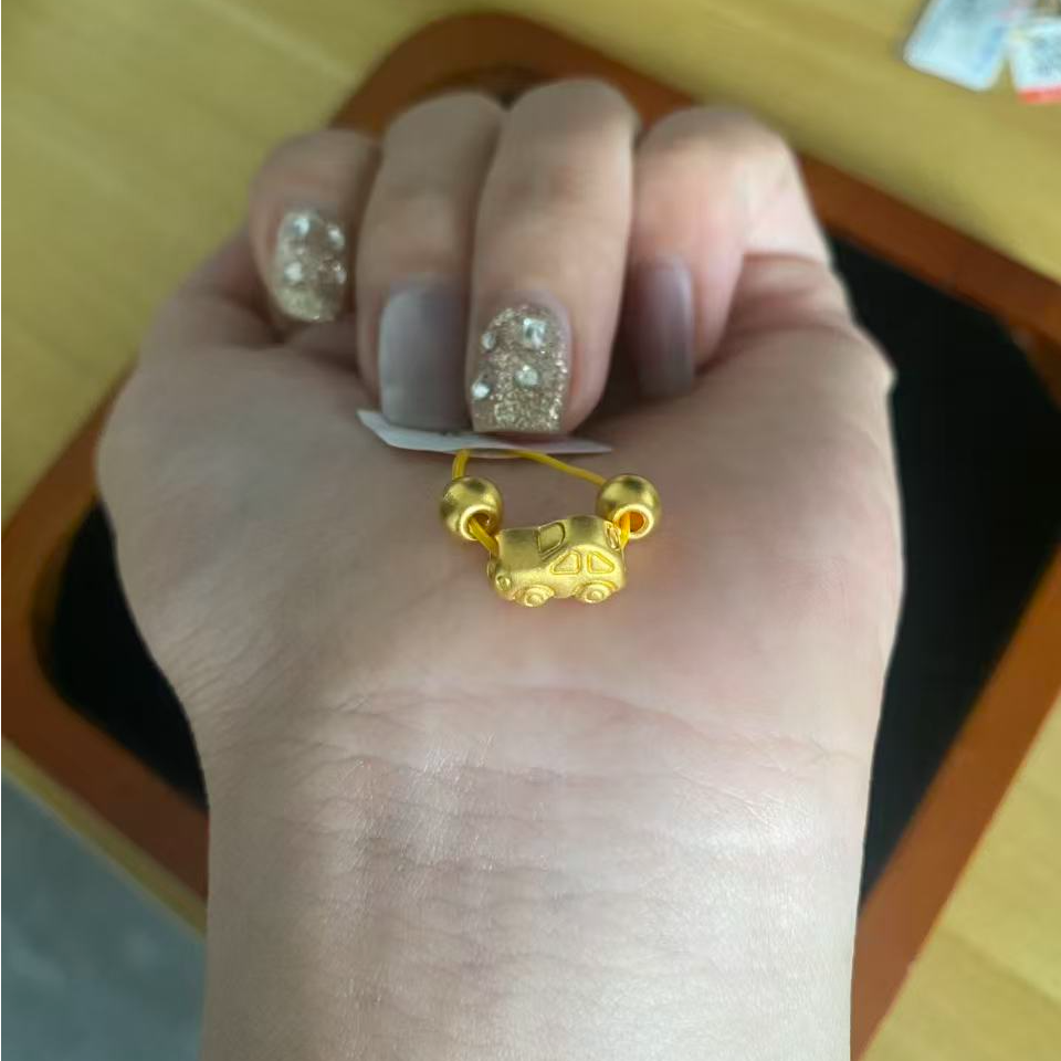 小汽车套装足金999