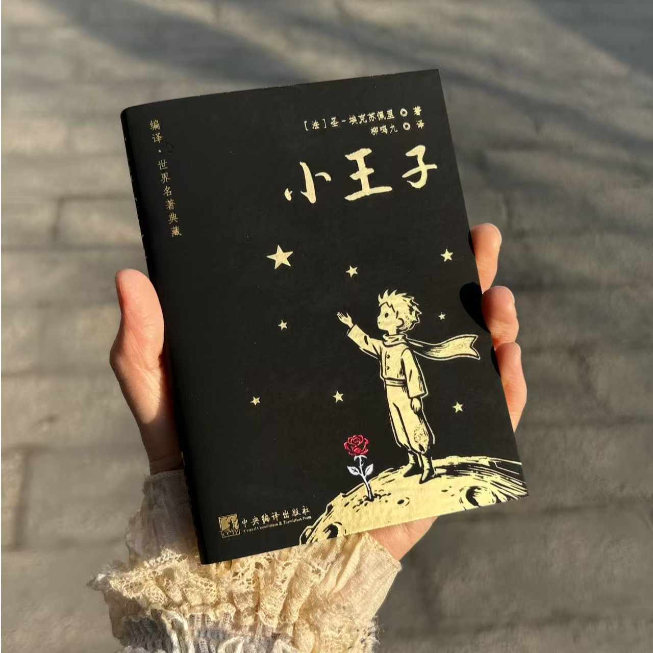小王子（世界名著口袋本全译本 皮面 刷金边 64开 柳鸣九译）