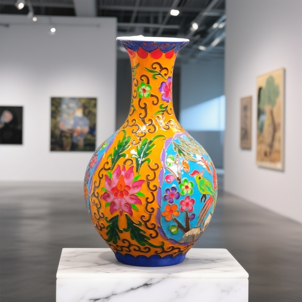 景德镇陶瓷景泰蓝陶瓷