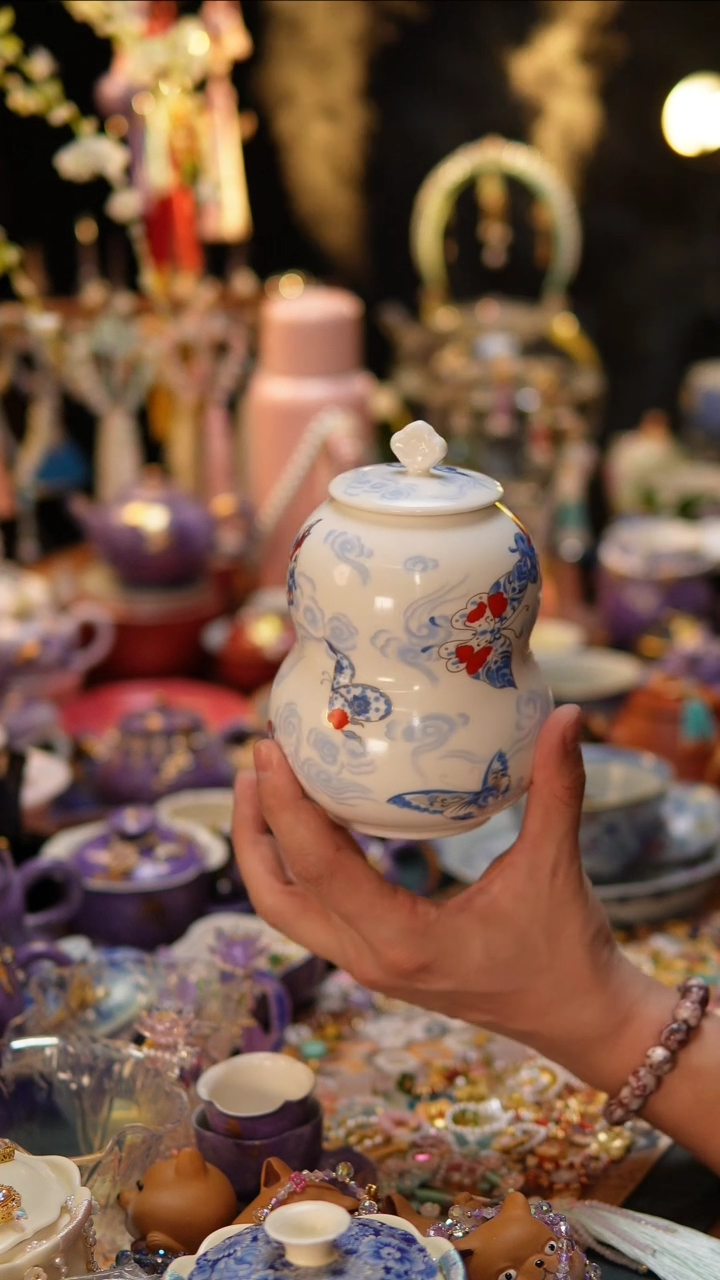 【闪购商品】摆件葫芦茶叶罐葫芦茶叶罐