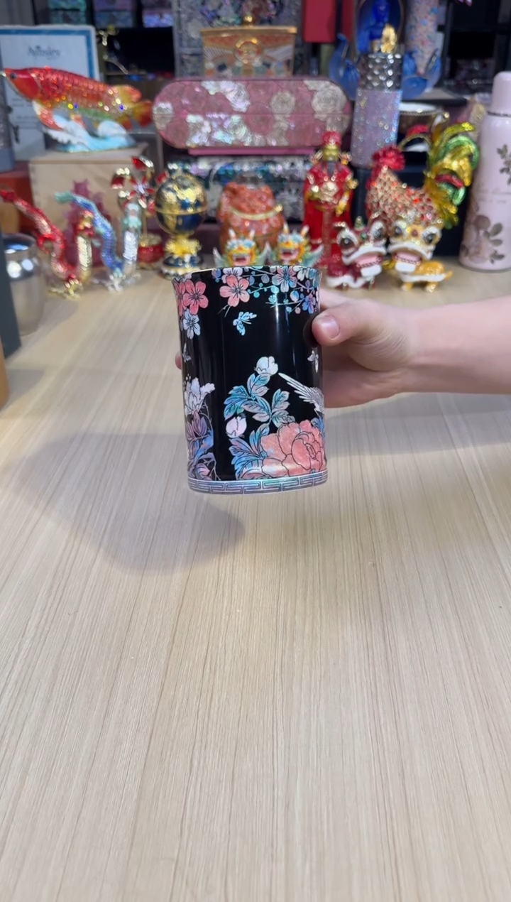 134灵羽和鸣筷子筒-黑色