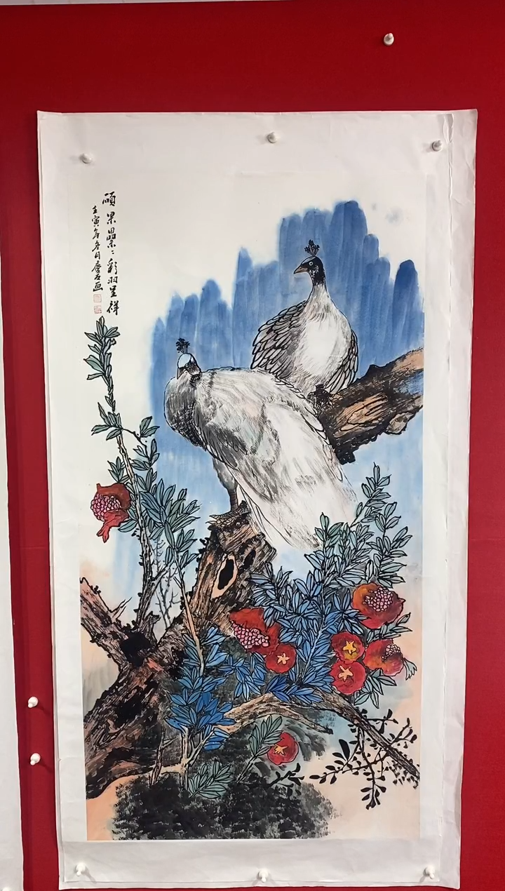 国画LQY洋李庆友老师