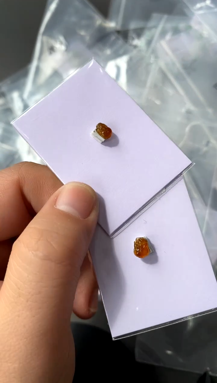 【闪购商品】定制翡翠未镶嵌貔貅一对