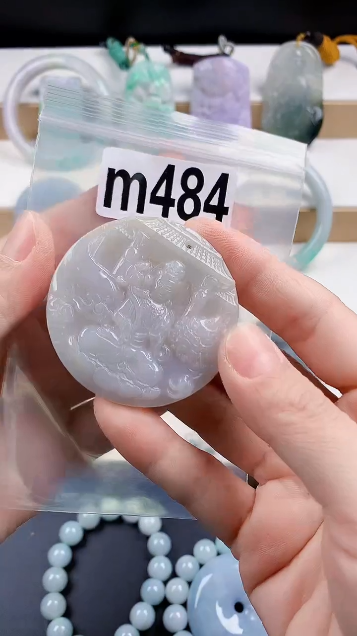 颈饰未镶嵌翡翠天然翡翠吊坠挂件