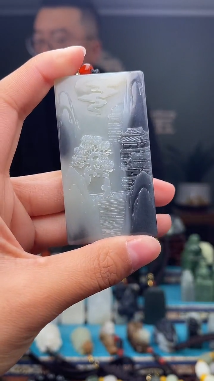 未镶嵌和田玉挂件1