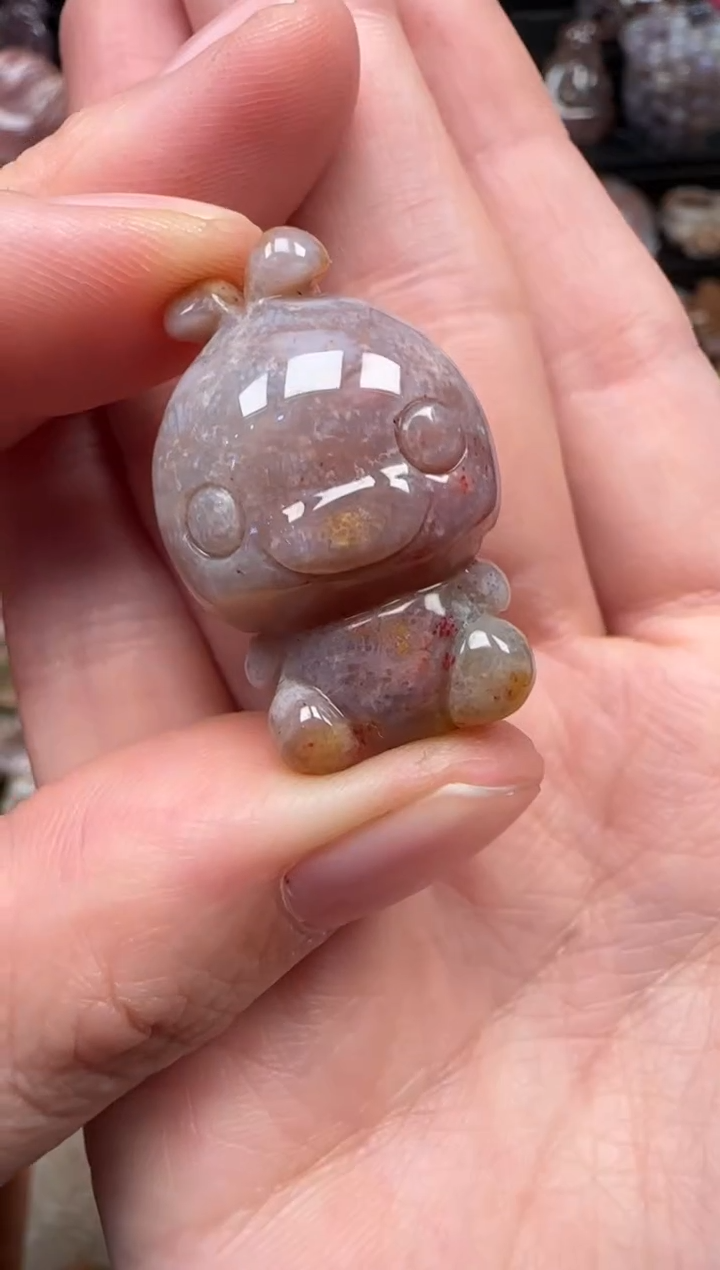 颈饰未镶嵌硅化珊瑚（珊瑚玉）254