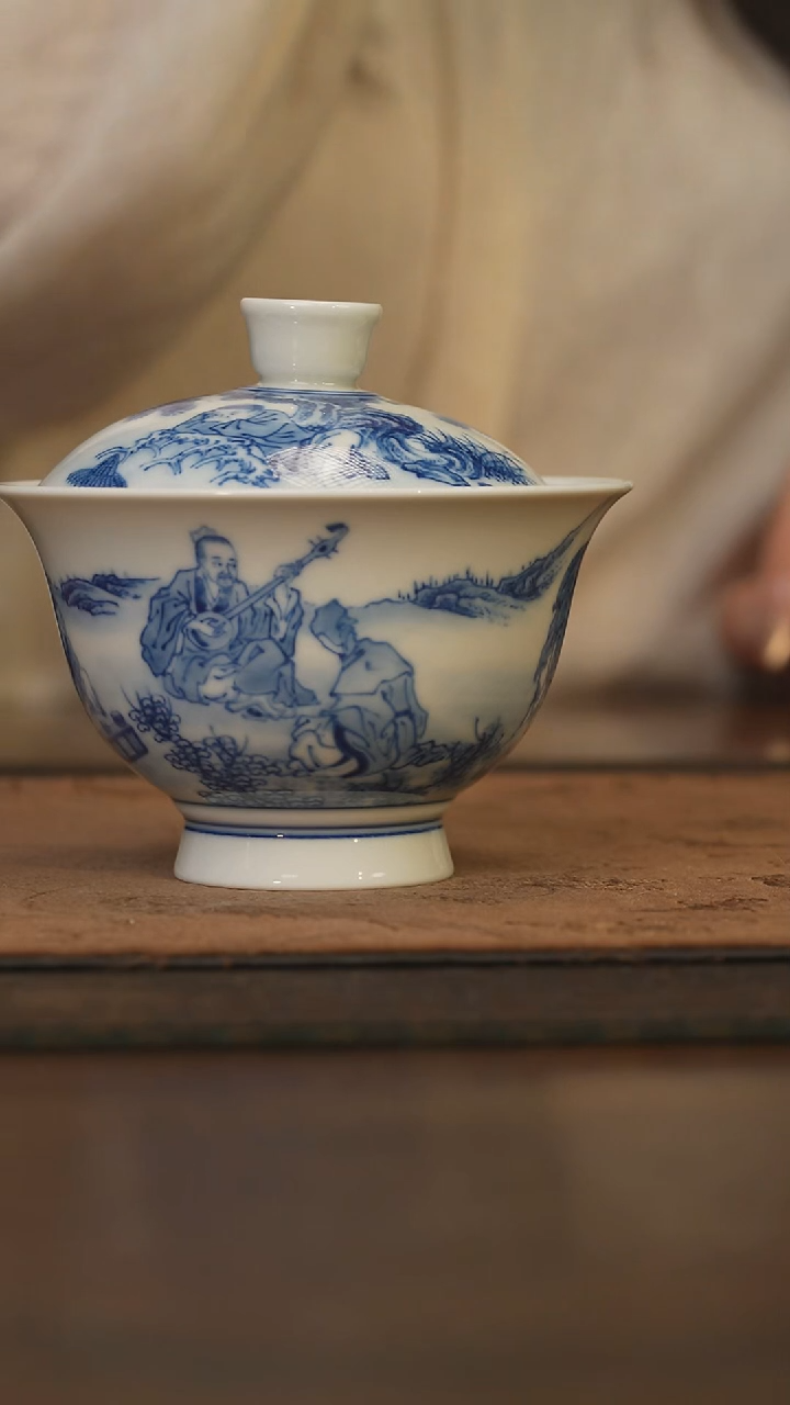 柴窑青花破价福利