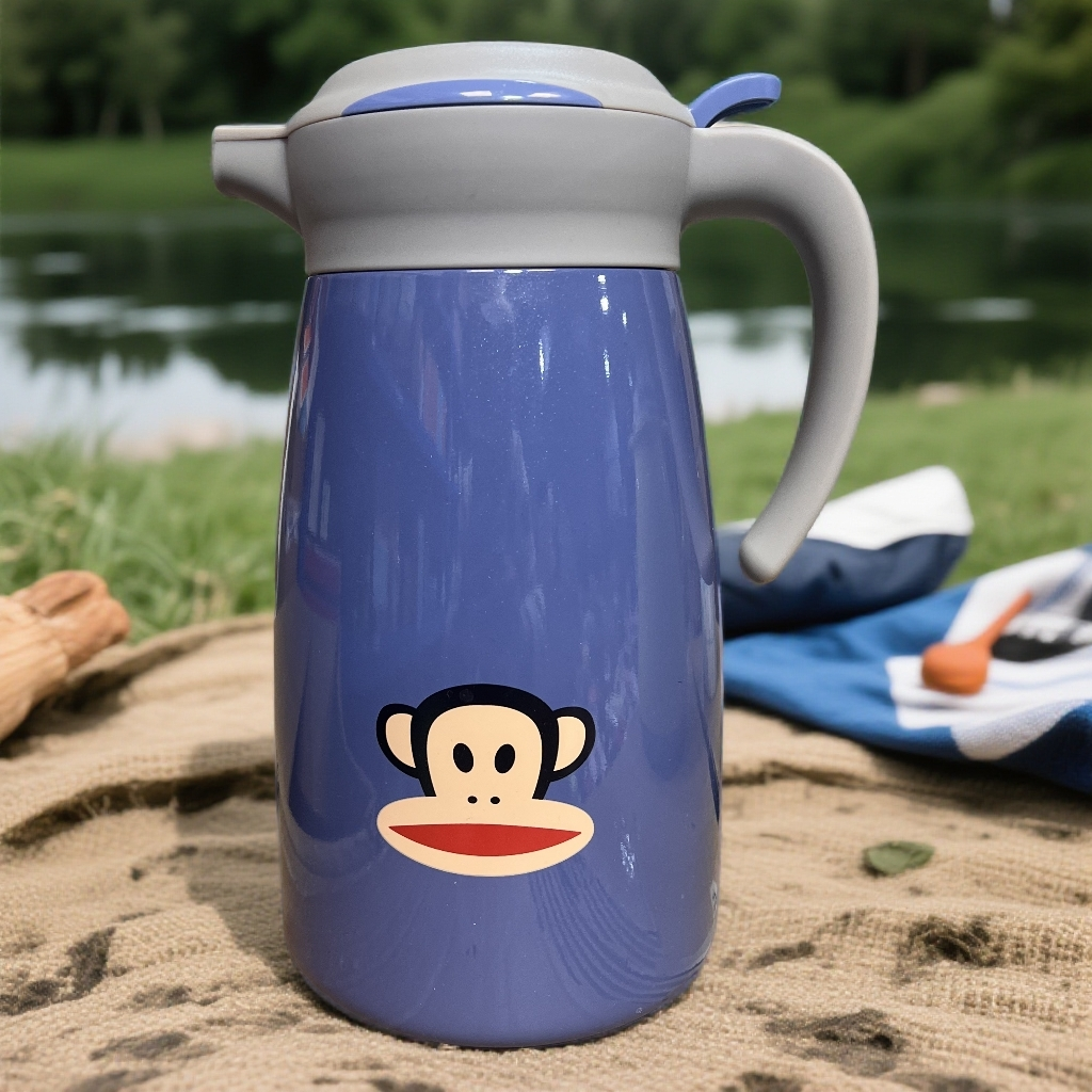 大嘴猴（paul frank）大容量保温壶2000ml