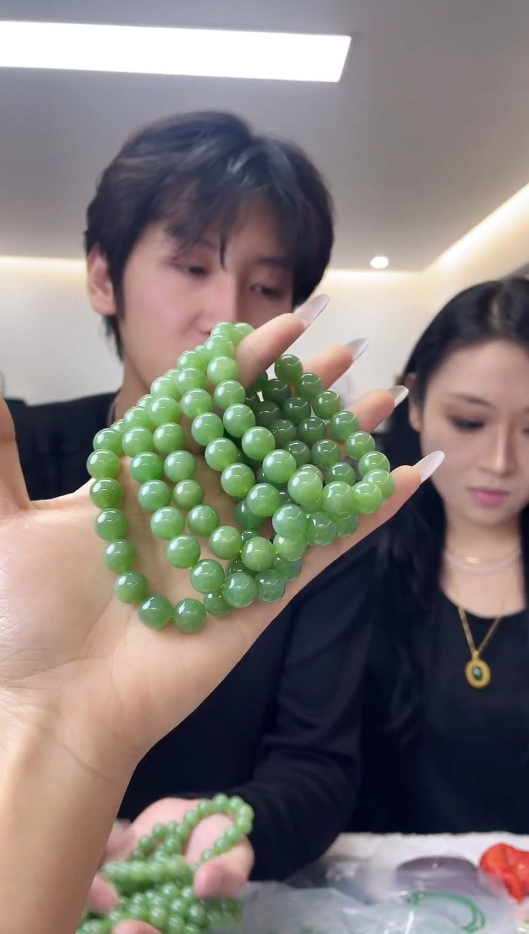 未镶嵌手串和田玉（多样性发一件）