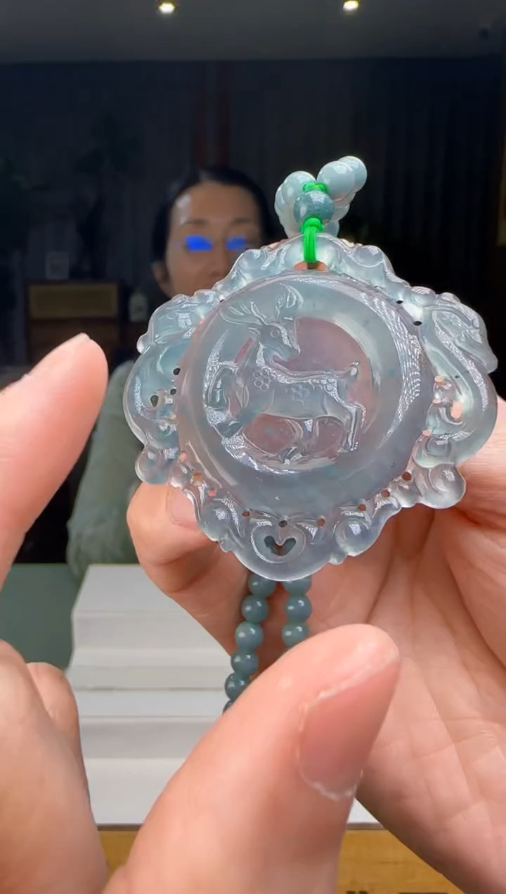 【闪购商品】翡翠吊坠(赠链)未镶嵌DY@@WS1WX26820