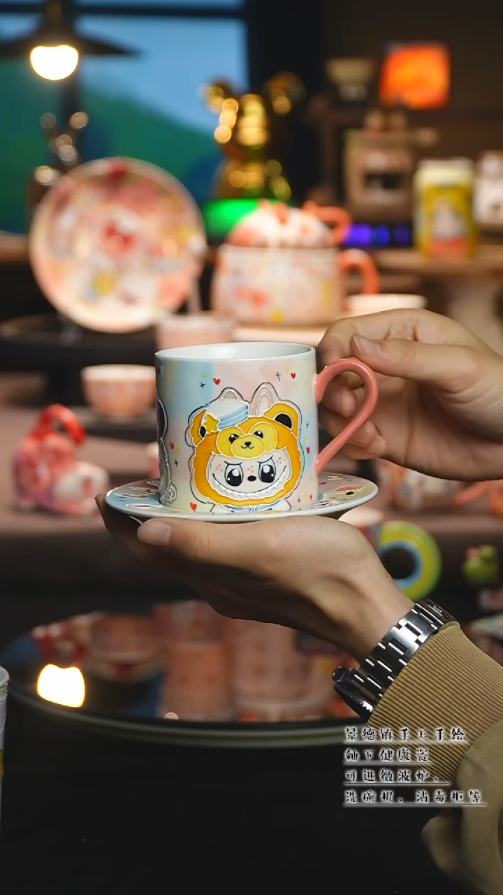 【闪购商品】杯陶瓷景德镇高温釉下彩&A330