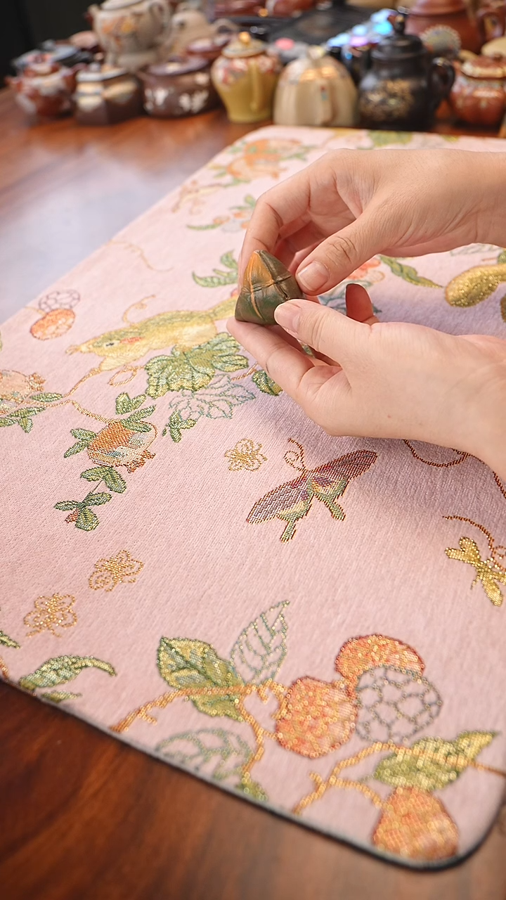 茶壶紫砂宜兴紫砂 粽子