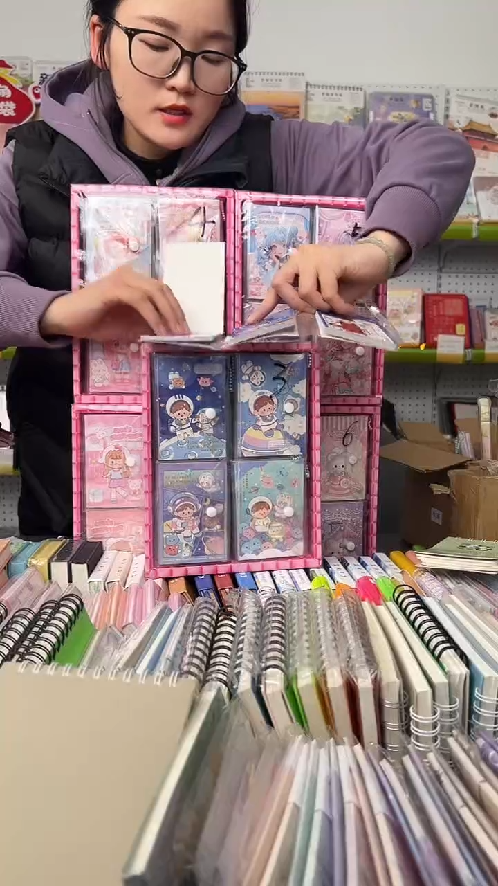 A7水晶三折本100张 【银河冒险手册13603】20本/盒