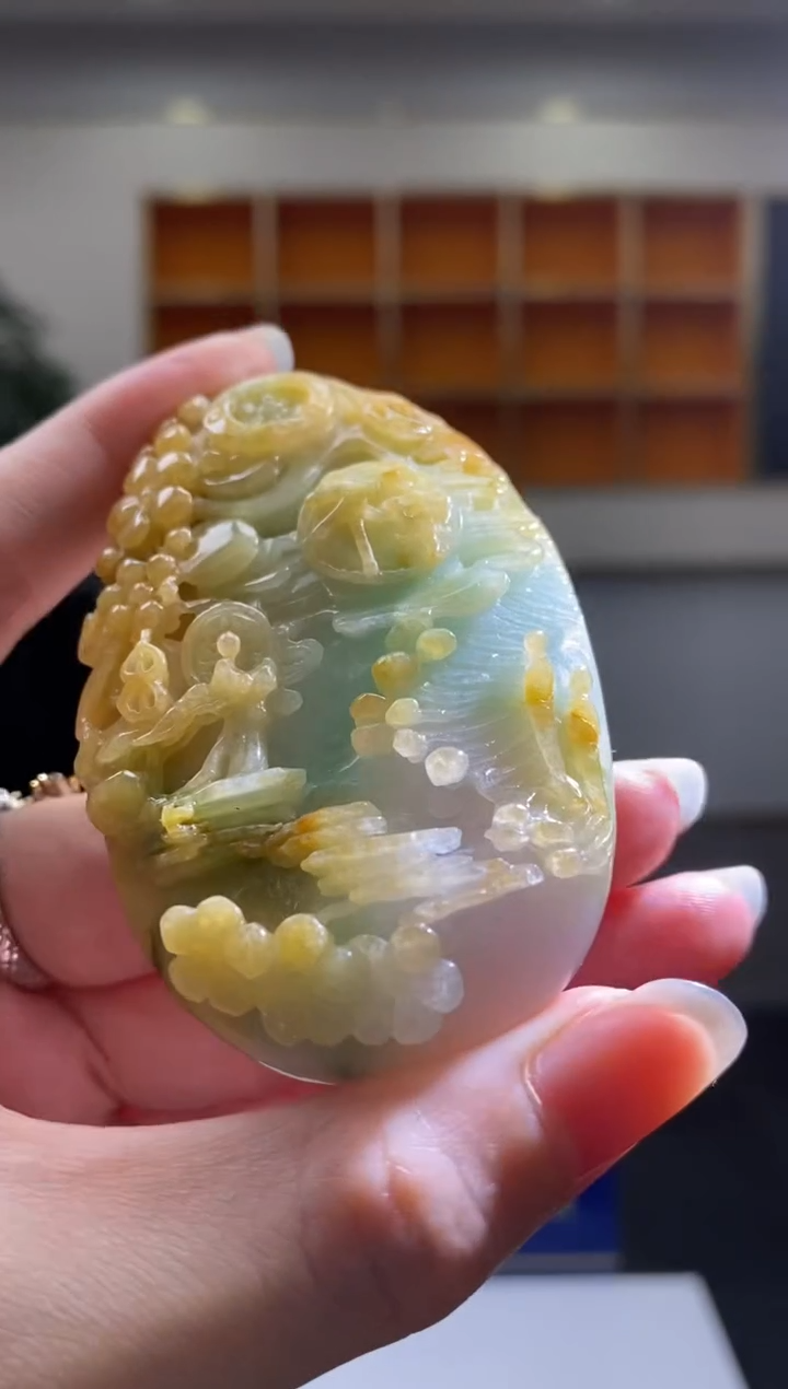 【闪购商品】翡翠颈饰未镶嵌B-@@BSGC0125072