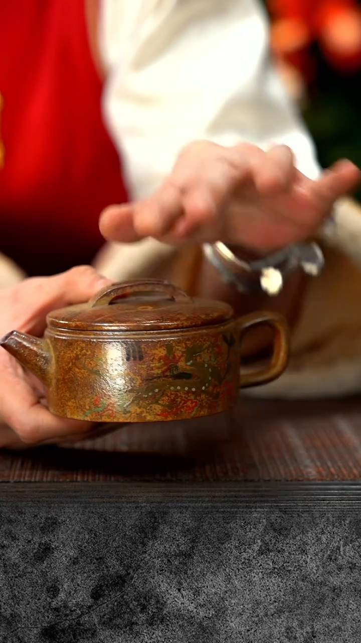 【闪购商品】紫砂茶壶敦煌 汉瓦