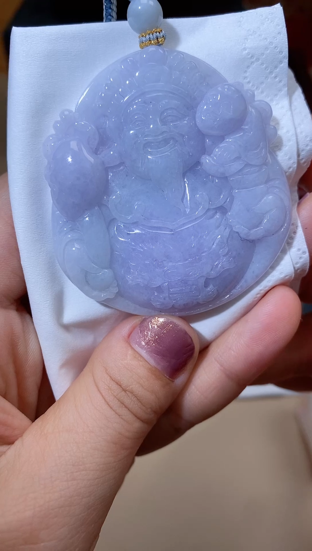 【闪购商品】翡翠颈饰未镶嵌天然A货翡翠