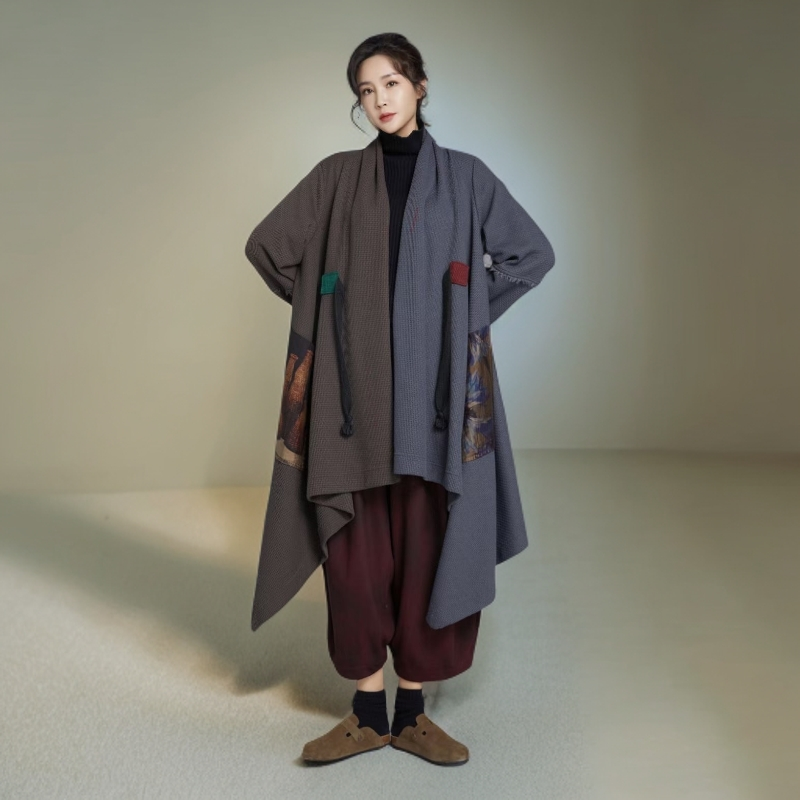 新款轻奢高级感文艺风外套515