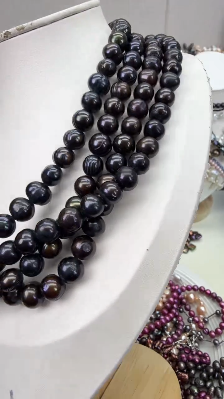 颈饰银S925镶嵌淡水珍珠1