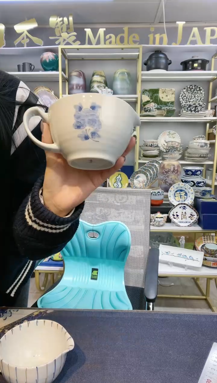 【闪购商品】碗有田烧导流口早餐杯一只装