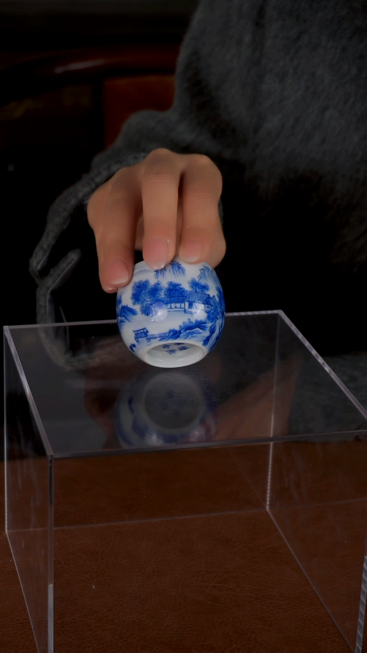 【闪购商品】杯手工手绘精品陶瓷摆件