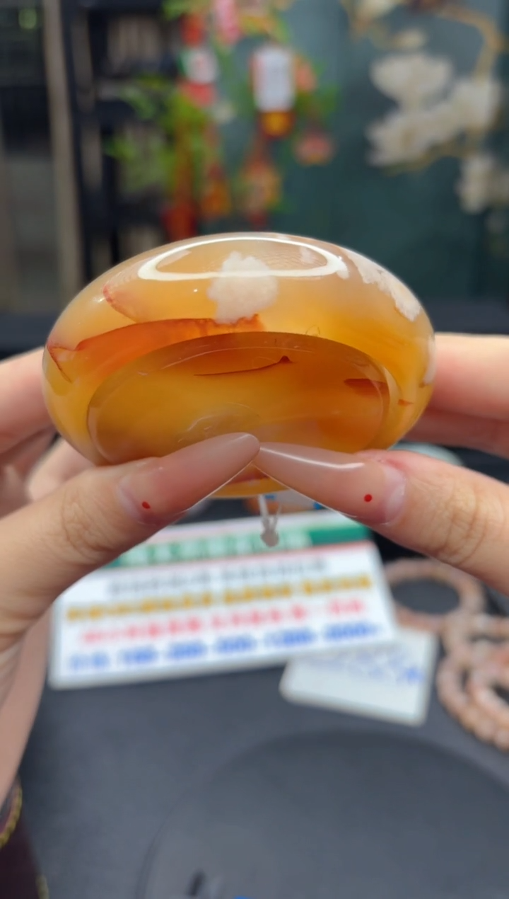 【闪购商品】石英质玉手镯未镶嵌91（58圈赠送镯心）