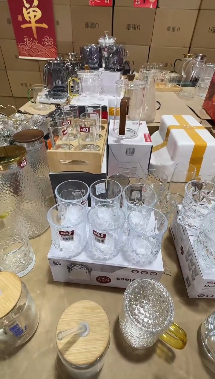 【闪购商品】水晶玻璃无盖款青苹果闪购价*6