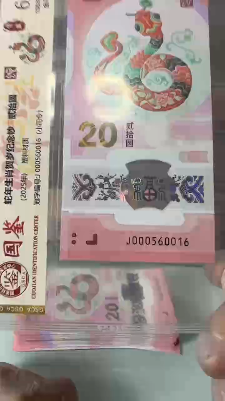 【闪购商品】塑料000560016-蛇钞单张！