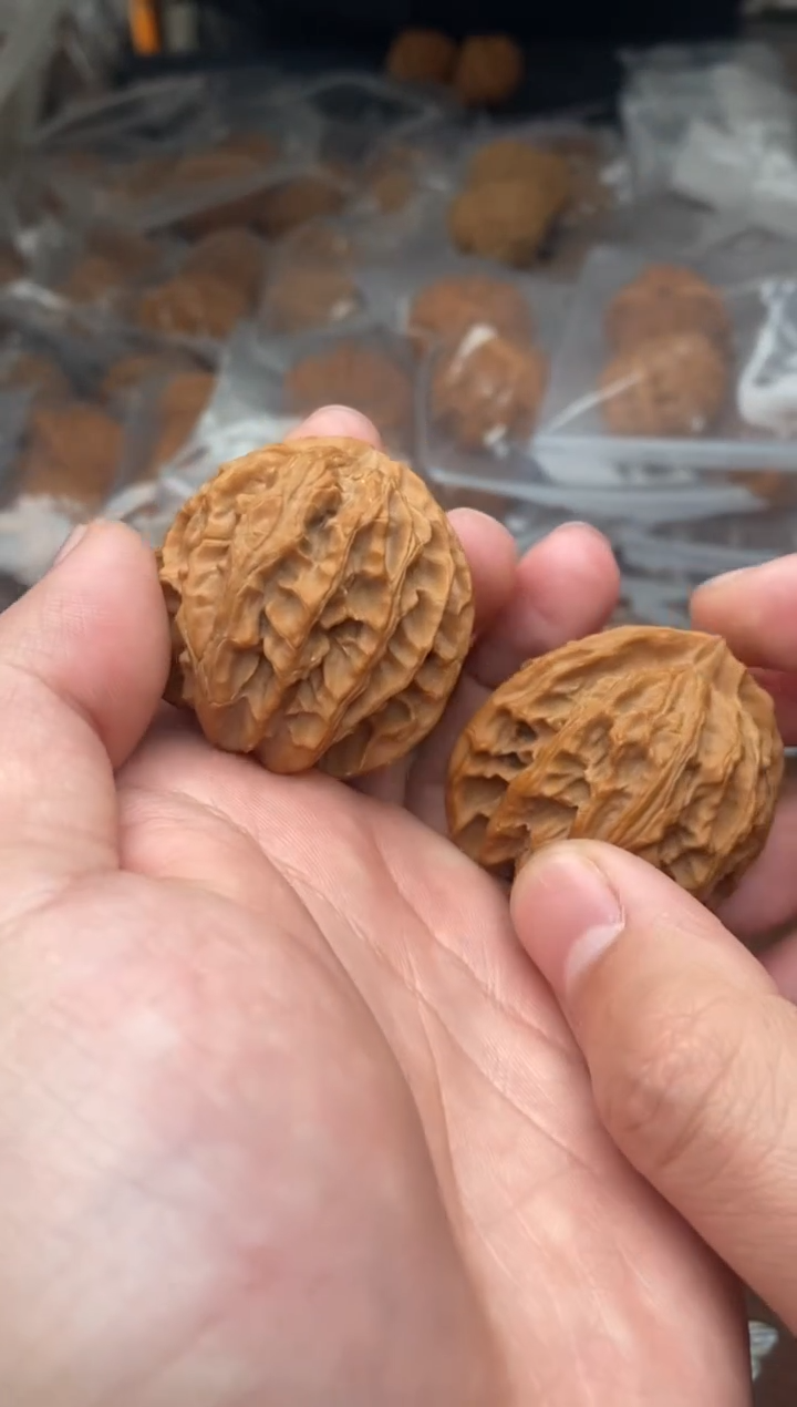 【闪购商品】文玩核桃把件G166号38尺苹果