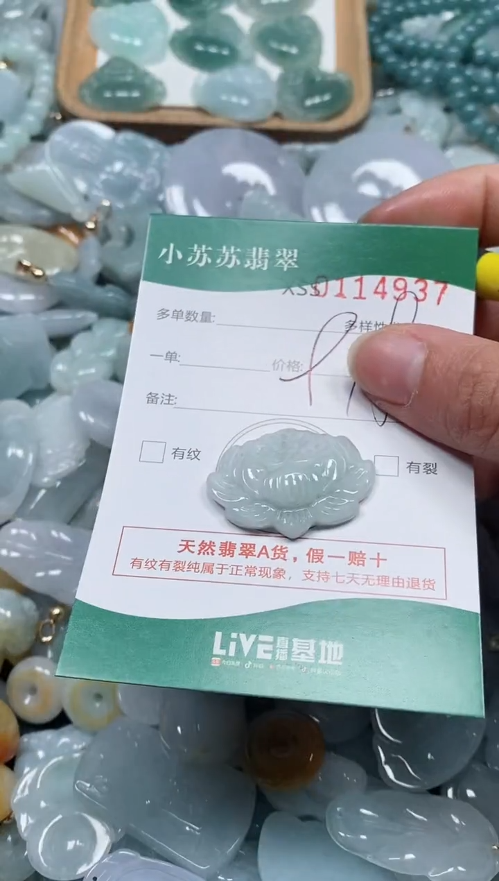 【闪购商品】翡翠颈饰未镶嵌闪购商品0114937