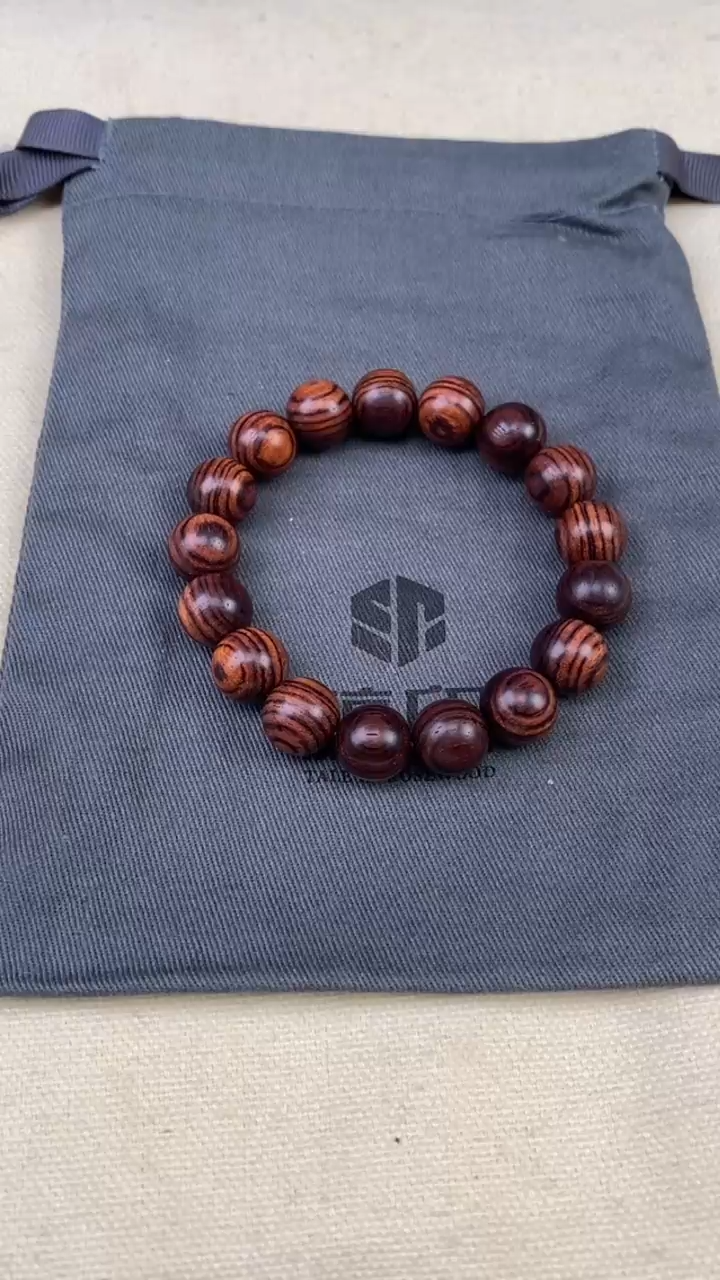 【闪购商品】黄花梨/降香黄檀手串/手链黄花梨 1.2