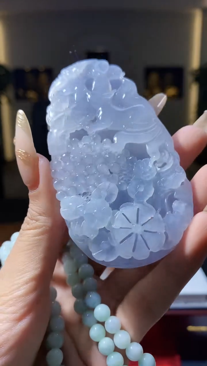 【闪购商品】翡翠颈饰未镶嵌Q-@@PDZC011389