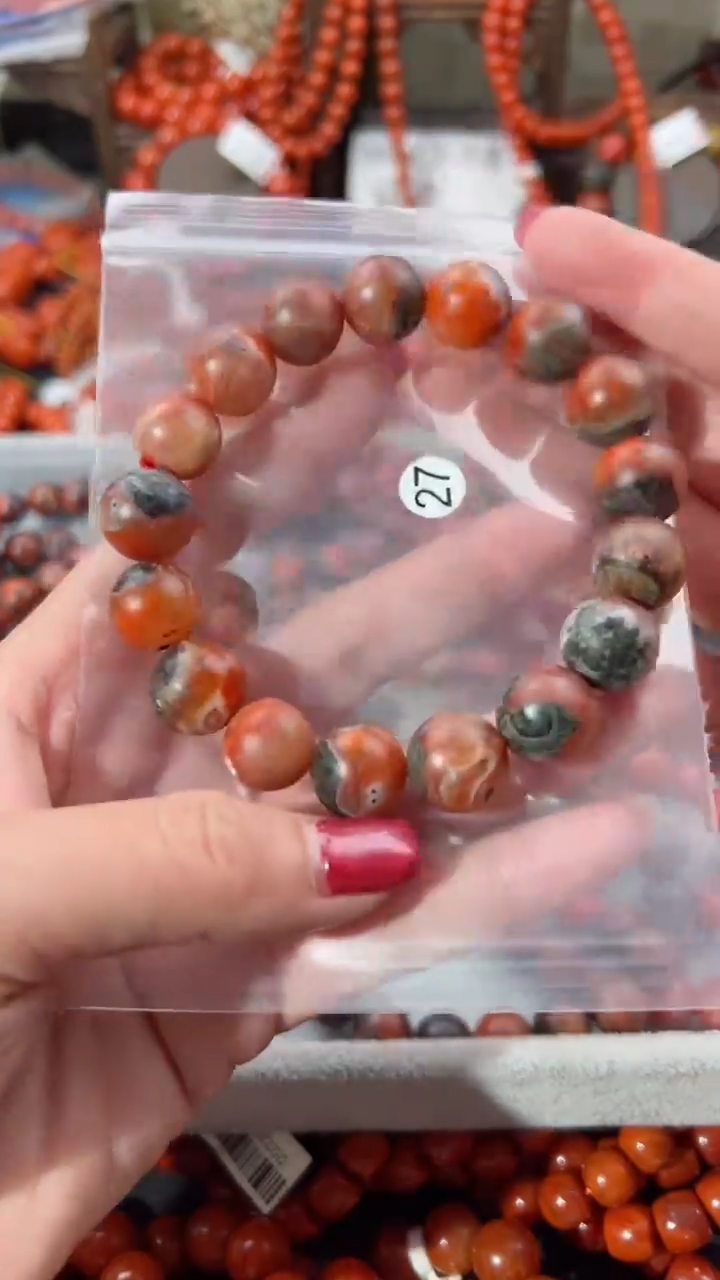 【闪购商品】南红玛瑙手串未镶嵌13